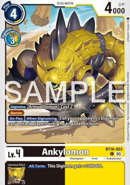 Ankylomon (BT16-053) Immagine principale del prodotto