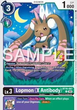 Lopmon (X Antibody) (BT16-067) Immagine principale del prodotto