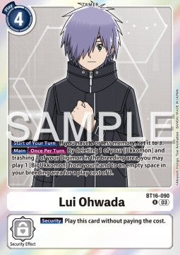 Lui Ohwada (BT16-090) (V.1) Immagine principale del prodotto