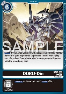 DORU-Din (BT16-098) Immagine principale del prodotto