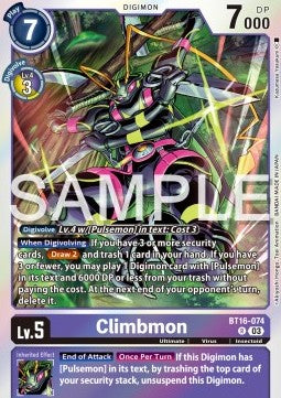 Climbmon (BT16-074) Immagine principale del prodotto