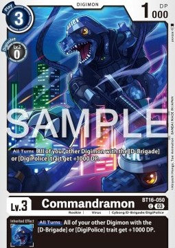 Commandramon (BT16-050)