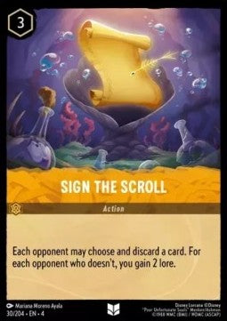 Sign The Scroll Immagine principale del prodotto