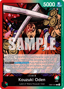 Kouzuki Oden (EB01-001) (V.1) Immagine principale del prodotto