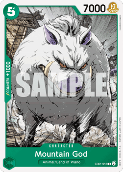 Mountain God (EB01-018) Immagine principale del prodotto