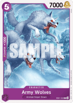 Army Wolves (EB01-032) Immagine principale del prodotto