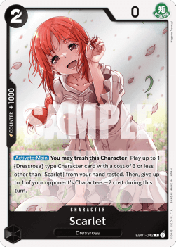 Scarlet (EB01-042) Immagine principale del prodotto