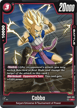 Cabba (FB02-010) [Fusion World] Immagine principale del prodotto