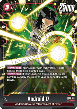 Android 17 (FB02-015) [Fusion World] (V.1 - Super Rare) Immagine principale del prodotto