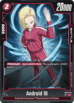 Android 18 (FB02-016) [Fusion World] Immagine principale del prodotto