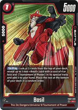 Basil (FB02-020) [Fusion World] Immagine principale del prodotto