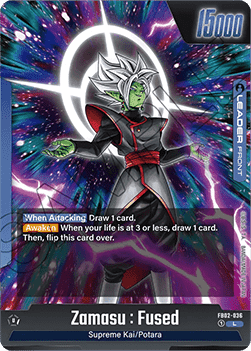Zamasu : Fused // Zamasu : Fused (FB02-036) [Fusion World] (V.1 - Leader) Immagine principale del prodotto