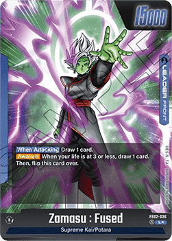 Zamasu : Fused // Zamasu : Fused (FB02-036) [Fusion World] (V.2 - Alternate Art) Immagine principale del prodotto