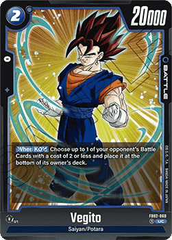 Vegito (FB02-060) [Fusion World] Immagine principale del prodotto