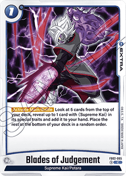 Blades of Judgement (FB02-065) [Fusion World] Immagine principale del prodotto