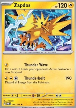 Zapdos Immagine principale del prodotto