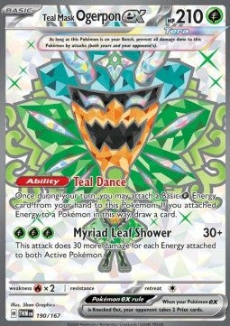 Teal Mask Ogerpon ex Immagine principale del prodotto