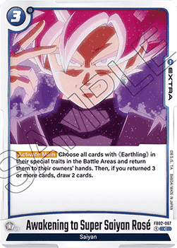 Awakening to Super Saiyan Rosé (FB02-067) [Fusion World] Immagine principale del prodotto