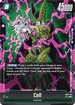 Cell (FB02-084) [Fusion World] (V.1 - Super Rare) Immagine principale del prodotto
