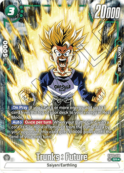 Trunks : Future (FB02-091) [Fusion World] (V.2 - Alternate Art) Immagine principale del prodotto