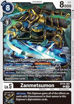 Zanmetsumon (BT16-062) Immagine principale del prodotto