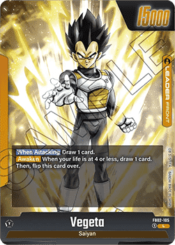 Vegeta // Vegeta (FB02-105) [Fusion World] (V.1 - Leader) Immagine principale del prodotto