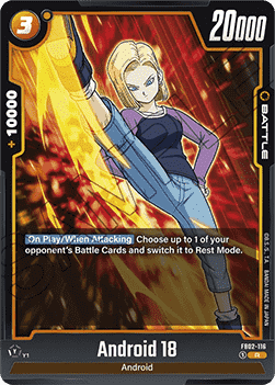 Android 18 (FB02-116) [Fusion World] Immagine principale del prodotto