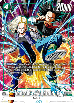 Android 17 / Android 18 (FB02-077) [Fusion World] (V.2 - Rare) Immagine principale del prodotto