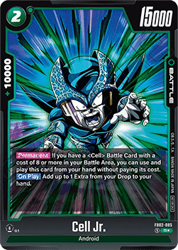 Cell Jr. (FB02-085) [Fusion World] (V.1 - Rare) Immagine principale del prodotto