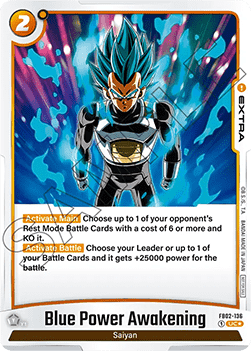 Blue Power Awakening (FB02-136) [Fusion World] (V.1 - Uncommon) Immagine principale del prodotto