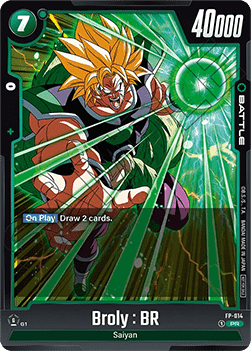 Broly : BR (FP-014) [Fusion World] (V.2 - Promo) Immagine principale del prodotto