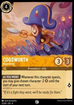 Cogsworth - Majordomo Immagine principale del prodotto