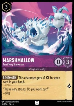 Marshmallow - Terrifying Snowman Immagine principale del prodotto