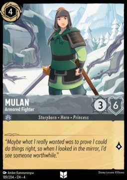 Mulan - Armored Fighter Immagine principale del prodotto