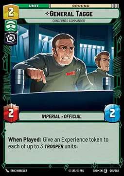 General Tagge, Concerned Commander Immagine principale del prodotto