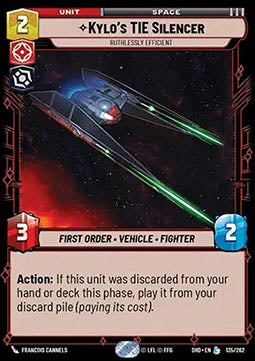 Kylo’s TIE Silencer, Ruthlessly Efficient