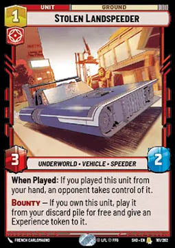Stolen Landspeeder Immagine principale del prodotto