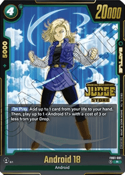 Android 18 (FB01-081) [Fusion World] Immagine principale del prodotto