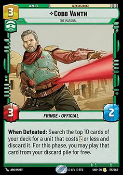 Cobb Vanth, The Marshal Immagine principale del prodotto