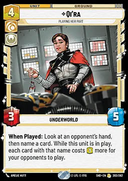 Qi’ra, Playing Her Part