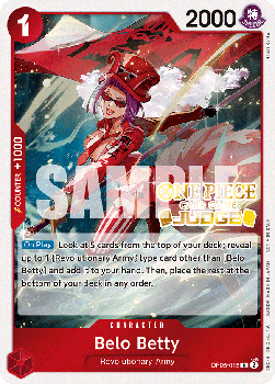 Belo Betty (OP05-015) Immagine principale del prodotto