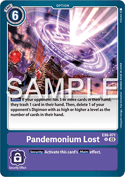 Pandemonium Lost (EX6-071) Immagine principale del prodotto