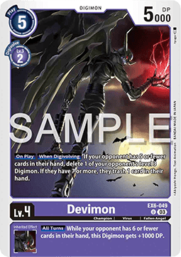 Devimon (EX6-049) Immagine principale del prodotto