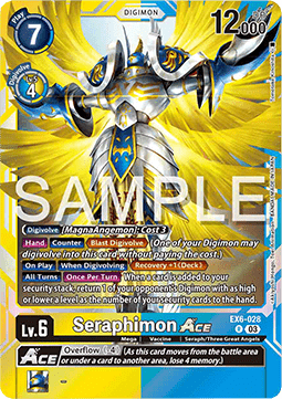 Seraphimon Ace (EX6-028) (V.1) Immagine principale del prodotto