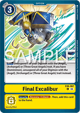 Final Excalibur (EX6-067)