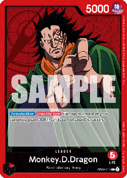Monkey.D.Dragon (OP07-001) (V.1) Immagine principale del prodotto