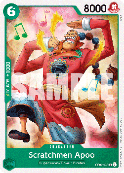 Scratchmen Apoo (OP07-028) Immagine principale del prodotto