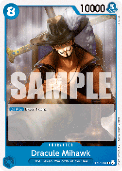 Dracule Mihawk (OP07-044) Immagine principale del prodotto