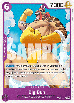 Big Bun (OP07-070) Immagine principale del prodotto
