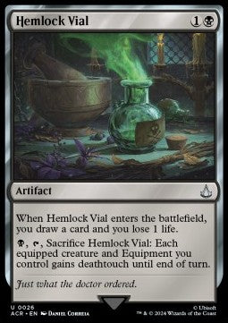 Hemlock Vial